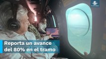 AMLO da fecha para las pruebas del Tren Maya; anuncia que primer tren llega a Cancún en julio