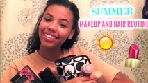 SUMMER HAIR AND MAKEUP ROUTINE 2015