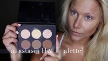maybelline the nudes palette day time good girl hair and makeup tutorial