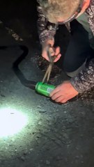 Man Saves Snake Stuck in Can