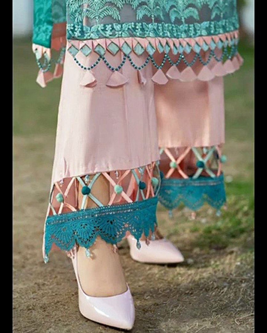 Summer dress design for Eid 2023 _ summer outfit ideas _ plain suit  stitching ideas #dressdesign2023