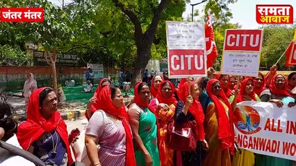 अचानक जंतर मंतर पहुंची हजारों महिलाओं का ऐसा नजारा देखा नहीं होगा  Jantar Mantar