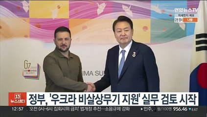 정부, '우크라이나 지원' 비살상무기 선별 실무검토 시작