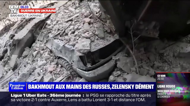 Guerre en Ukraine: la prise de la ville de Bakhmout revendiquée par les Russes, Volodymyr Zelensky dément