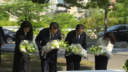[뉴스앤이슈] 대통령 첫 방문한 원폭 위령비...20년 넘게 걸린 이유 / YTN