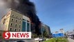Fire breaks out at old EPF building in PJ