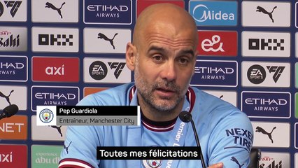 Guardiola : "Arsenal nous a poussés dans nos derniers retranchements"