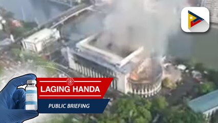 Gusali ng Manila Central Post Office, nasunog