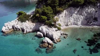 Sea waves & beach drone video _ Free HD Video - no copyright