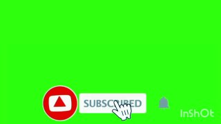 Green Screen Subscribe Button No Copyright