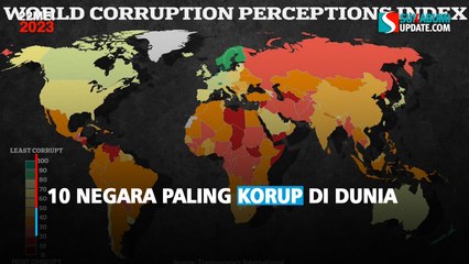 10 Negara Paling Korup di Dunia, Indonesia ke Berapa?