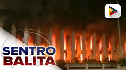 Gusali ng Manila Central Post Office, nasunog