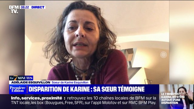 Disparition de Karine: Je n'imagine pas Karine partir comme ça, sur un coup de tête, en plein après-midi , confie sa sœur