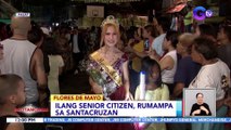 Ilang senior citizen, rumampa sa santacruzan | BT