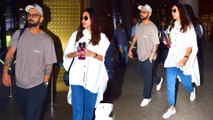 Virat Kohli & Anushka Sharma Seen Together At Airport