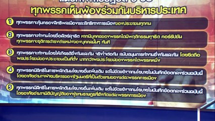 "MOU อำพราง" ถอดชนวนร้อน "แก้ม.112" โยนระเบิดเวลาการเมืองเข้าสภา | เนชั่นทันข่าวเที่ยง | 22 พ.ค. 66 | PART 3