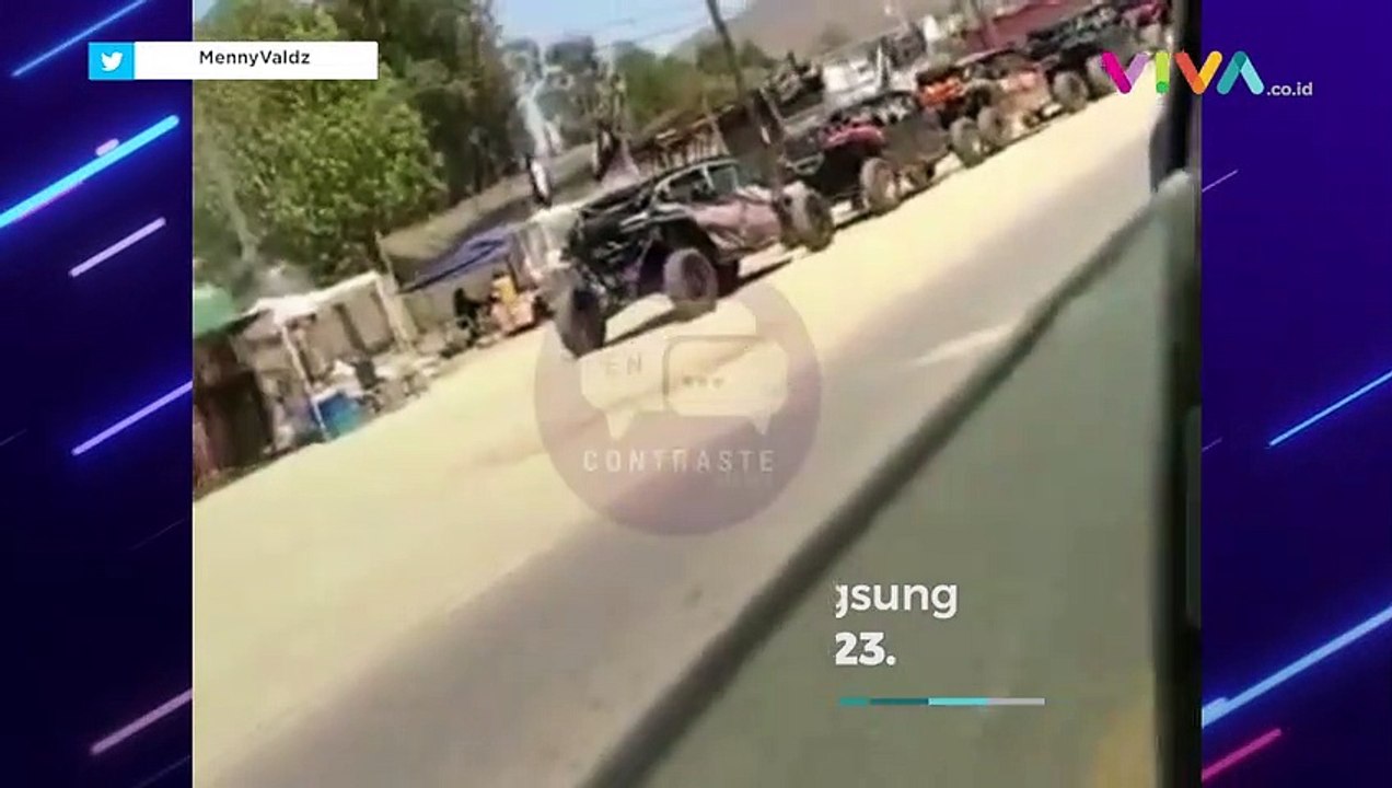 Pertempuran Saat Balap Mobil, Pembalap Jadi Sasaran Maut