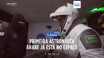 Primeira mulher árabe no espaço é uma investigadora do cancro da mama