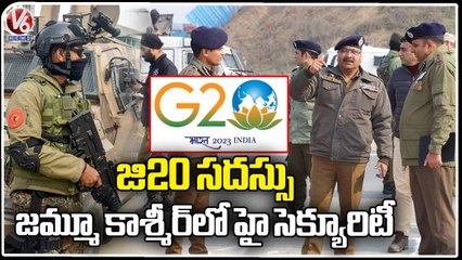 G20 Summit To Begin In Jammu And Kashmir's Srinagar Amid Tight Security _ V6 News