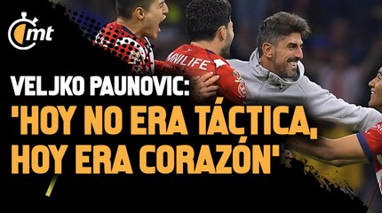 Veljko Paunovic: 'Hoy no era táctica, no era planteamiento, hoy era corazón'