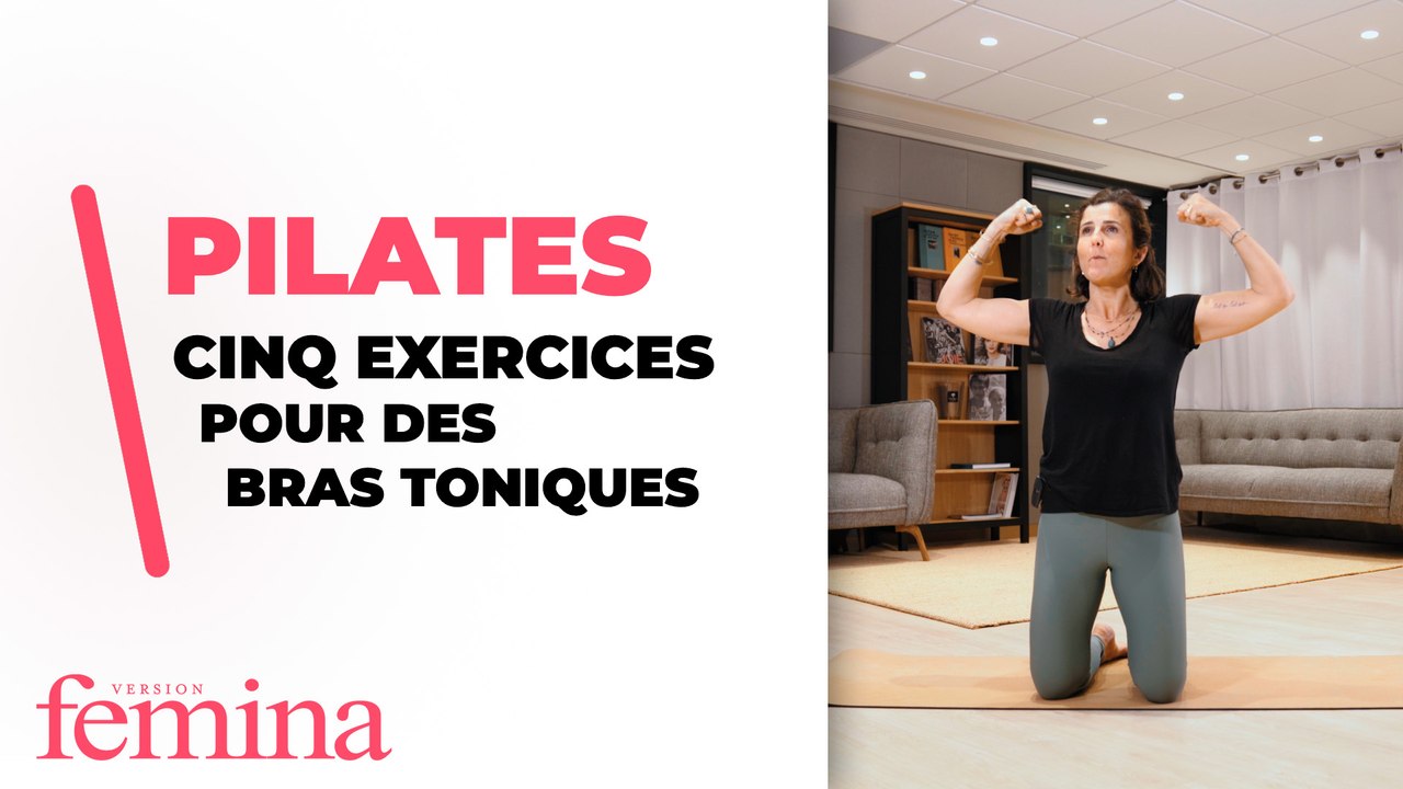 Cinq exercices pour des bras toniques avec la méthode Pilates