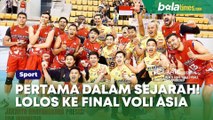 Pertama dalam Sejarah! Klub Voli Indonesia Lolos ke Final Kejuaraan Bola Voli Klub Asia, Hajar Wakil Qatar