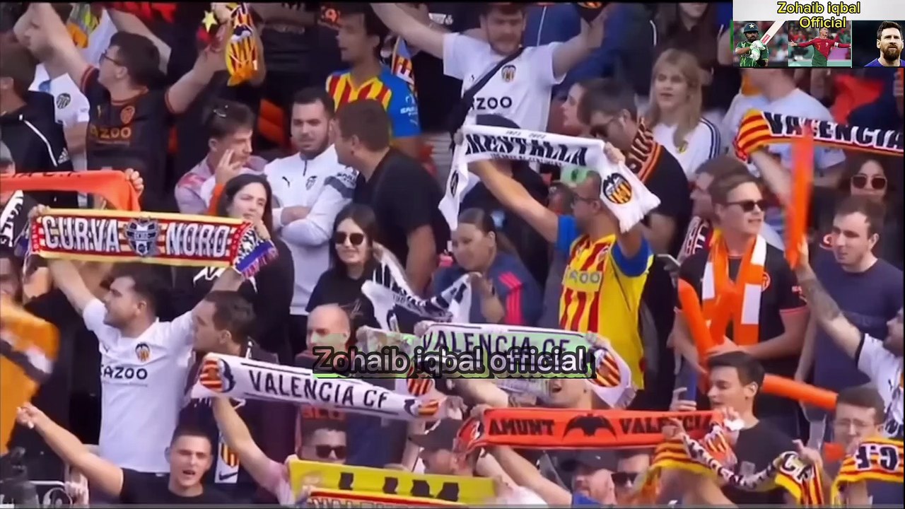 La liga Valencia vs Real Madrid highlights 21 may 2023