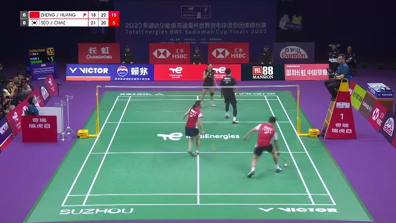 "아깝다 혼합복식!"...한국 배드민턴, 혼합단체전 준우승 / YTN