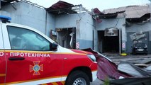 شاهد: قصف روسي يدمر مبنى الطوارئ الأوكراني في دنيبرو
