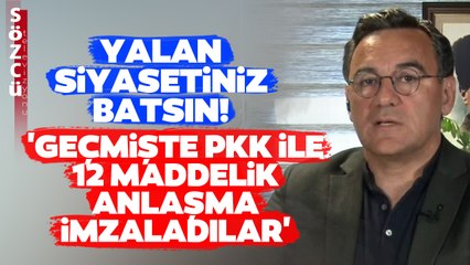 'Geçmişte PKK ile 12 Maddelik Anlaşma İmzaladılar' Deniz Zeyrek Canlı Yayında İsyan Etti