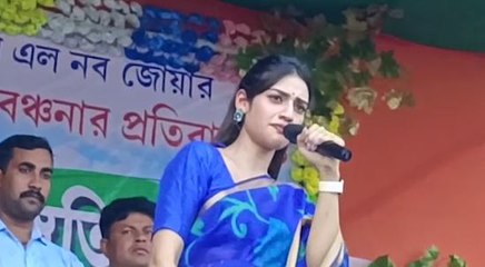 'বিজেপি ভোট চাইলে এলে বাঁ শপেটা করবেন': নুসরত জাহান