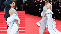 Cannes 2023 Red Carpet: Dolly Singh Light Blue Transparent Gown Second Look Viral, Watch Video