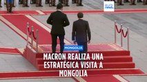 Energías nucleares y renovables: uno de los temas centrales de la visita de Macron a Mongolia