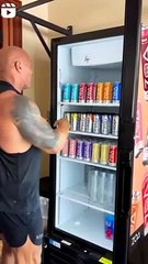 Therock new zoaenergy branded cans.