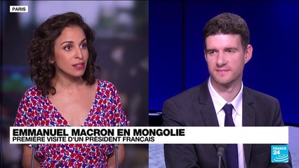 E. Macron en visite en Mongolie : "offrir des alternatives aux autorités mongoles"