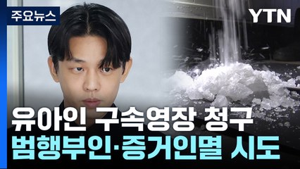"유아인 '마약 투약' 증거인멸 정황"...모레 구속 갈림길 / YTN