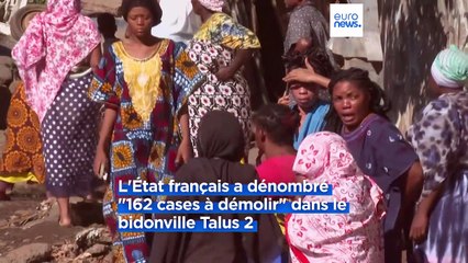 Mayotte : l'opération "Wuambushu" entre dans le vif avec la démolition d'un vaste bidonville