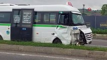 Tekirdağ'da özel toplu taşıma aracı kazası: 7 yaralı