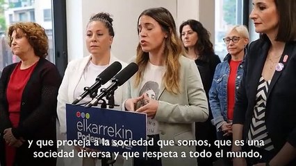 Irene Montero. sobre el 'caso Vinicius'