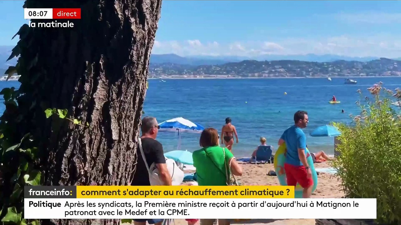 Le gouvernement donne demain le coup d’envoi de sa nouvelle stratégie pour faire face à un réchauffement qui pourrait atteindre les 4 degrés d'ici 2100 - VIDEO