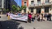 Protesta de los funcionarios en León