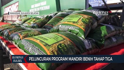 Peluncuran Program Mandiri Benih Tahap Tiga