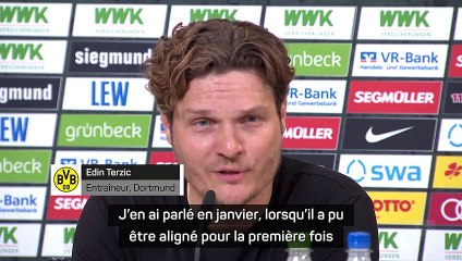 Terzic : "Le plus grand miracle, c'est que Haller soit de retour avec nous"