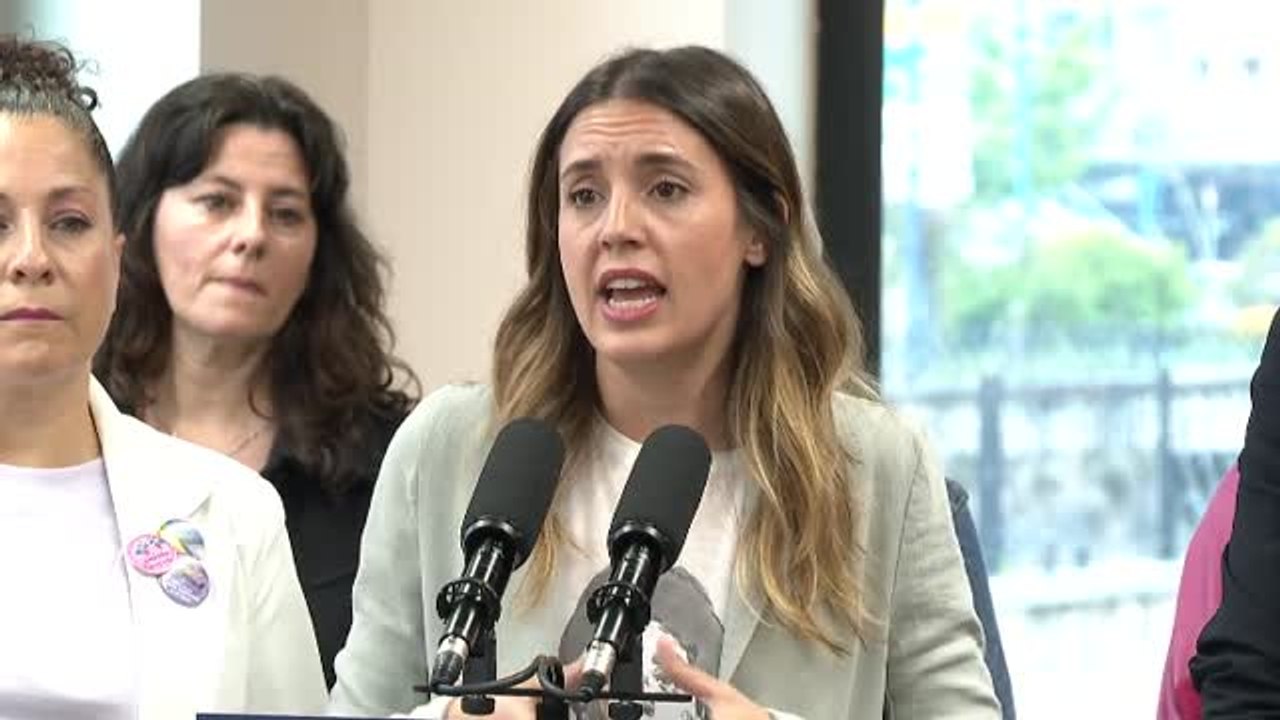 Irene Montero condena los insultos racistas a Vinicius y defiende un "cordón social" contra los discursos de odio