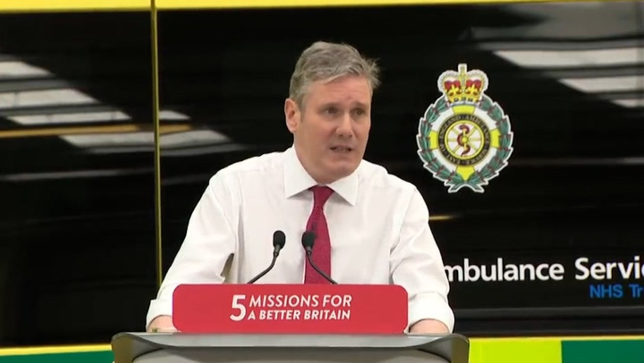 Keir Starmer vows Labour will make the NHS ‘fit for the future’