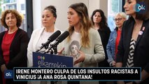 Irene Montero culpa de los insultos racistas a Vinicius ¡a Ana Rosa Quintana!