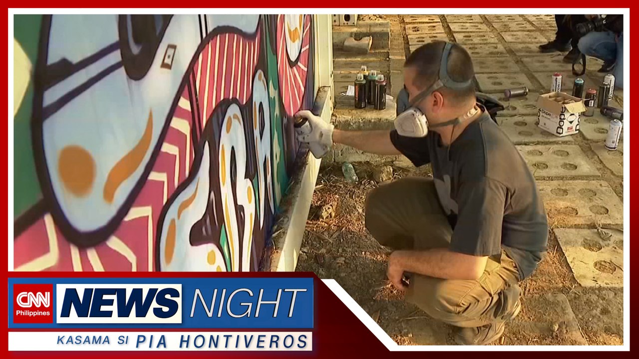 Intl. at local artists nagpakitang gilas sa Graffiti at Street Art Festival