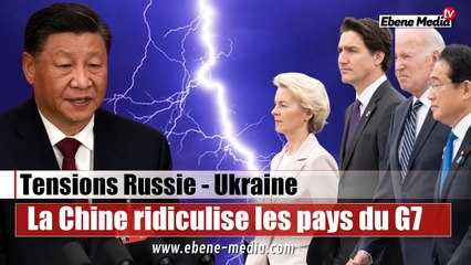 La Chine répond sévèrement aux déclarations hostiles des pays membres du G7