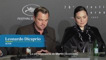 La admiración de Leonardo Dicaprio a Martin Scorsese: 