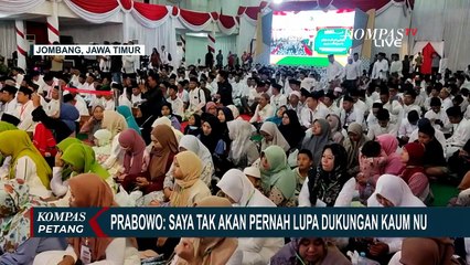 Bakal Capres Prabowo Sampaikan Terima Kasih atas Dukungan Sejumlah Tokoh NU